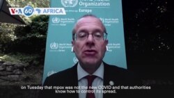 VOA60 Africa - WHO: Mpox is not the new COVID