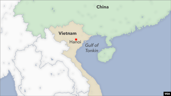 Vịnh Bắc Bộ là vùng biển nằm giữa miền Bắc của Việt Nam với tỉnh Quảng Đông và tỉnh Hải Nam của Trung Quốc
