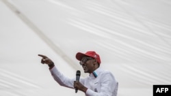 Paul Kagame, umukandida w'ishyaka FPR Inkotanyi riri ku butegetsi mu Rwanda