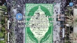 Şii hacılar Irak’ın Kerbela kentinde Erbain töreni için biraraya geldi
