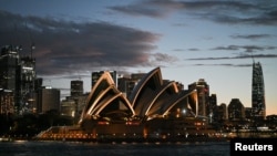 FILE - The Sydney Opera House is seen in this picture taken on Aug. 16, 2020.
