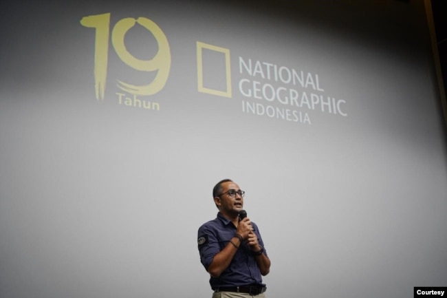 Didi Kaspi Kasim -- Pemimpin redaksi National Geographic Indonesia (Dokumentasi pribadi)