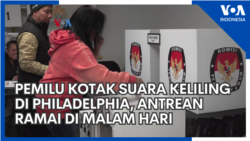 Pemilu Kotak Suara Keliling di Philadelphia, Antrean Ramai di Malam Hari