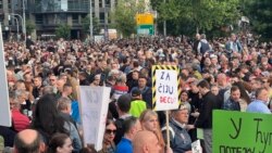 Beograd: Treći protest protiv nasilja