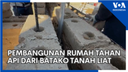 Pembangunan Rumah Tahan Api dari Batako Tanah Liat