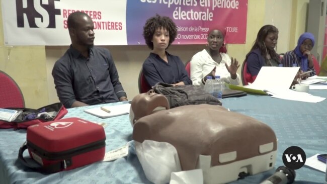 Ahead of Vote, Some Senegalese Journalists Seek Safety Training
