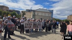 Obeležavanje Međunarodnog dana nestalih u Prištini, 30. avgust 2023. 