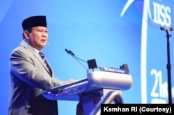 Menteri Pertahanan yang juga presiden terpilih Prabowo Subianto. (Foto: Courtesy Kemhan)