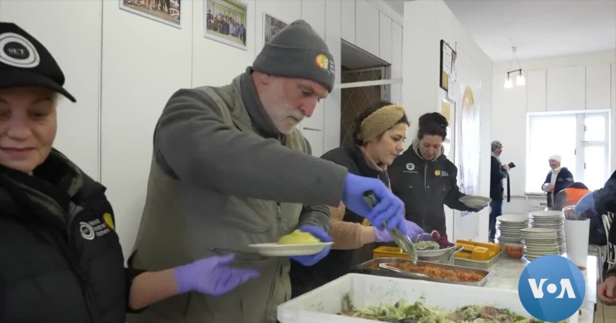 World Central Kitchen Founder Jose Andres Visits Ukraine