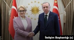 Meral Akşener, Recep Tayyip Erdoğan'la biraraya geldi.