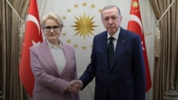 Meral Akşener, Recep Tayyip Erdoğan'la biraraya geldi.