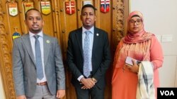 Qaar ka mid ah xubnaha wafdiga Wasiiru-dowlaha Wasaaradda Tamarta iyo Kheyraadka Biyaha Somalia ee tagay Canada.