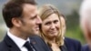 National Assembly speaker Yael Braun-Pivet is pictured with President Emmanuel Macron in Izieu, France, April 7, 2024. Braun-Pivet retained her post July 18, 2024, after three rounds of voting in the lower house of parliament.