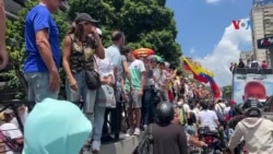 Venezolanos protestan en Caracas en defensa de los resultados de la elección del 28 de julio