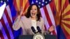 Harris blames Trump for abortion ban in Arizona 
