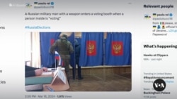 Russia’s Election Monitor Calls Presidential Elections ‘Imitation’