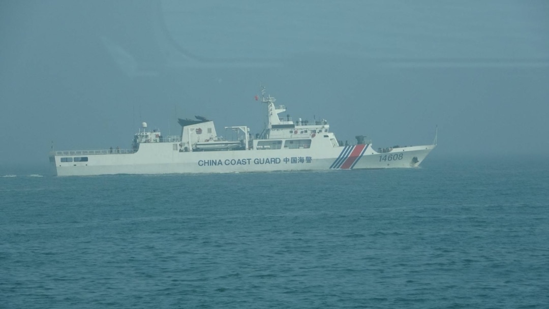 中国海警船再入金门禁限制水域，专家：台湾继续以海警执法形式 