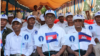 FILE - Activists and supporters of the Candlelight Party attend the party’s Extraordinary Congress in Siem Reap province, on February 11, 2023. (Ten Soksreinith/VOA Khmer)