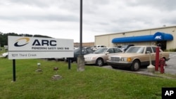 Lokasi dari pabrik ARC Automotive yang berlokasi di Knoxville, Tennessee, dalam foto yang diambil pada 14 Juli 2015. (Foto: Adam Lau/Knoxville News Sentinel via AP, File, File)