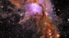 This image provided by European Space Agency, May 23, 2024, shows Euclid’s new image of star-forming region Messier 78. 