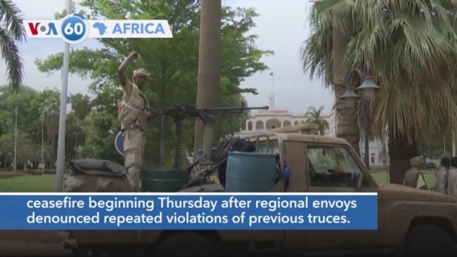 VOA60 Africa - Sudan: UN demands security guarantees to enable aid deliveries