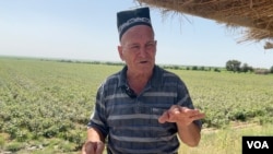 Shaman Jumayev, whose house is one of the nearest to the Uzbek-Afghan border, has been a minuteman for over 40 years. Termez, Uzbekistan, Aug. 10, 2013.
