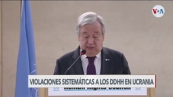 ONU denuncia violaciones de DDHH durante la guerra en Ucrania