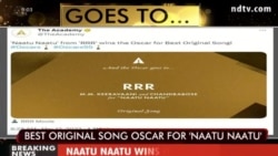 Laporan Langsung VOA untuk NDTV : 2 Film India Raih Piala Oscar 2023