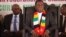 FILE - Zimbabwean President Emerson Mnangagwa, seen here in March 2024, claimed during a recent trip to Russia that the U.S. has been militarizing Zambia to consolidate power in the region and isolate Zimbabwe. (Columbus Mavhunga/VOA)