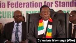 Rais wa Zimbabwe Emerson Mnangagwa