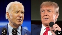 Kandidat Presiden AS Joe Biden dan Donald Trump sama-sama berpandangan AS membutuhkan militer yang kuat. 