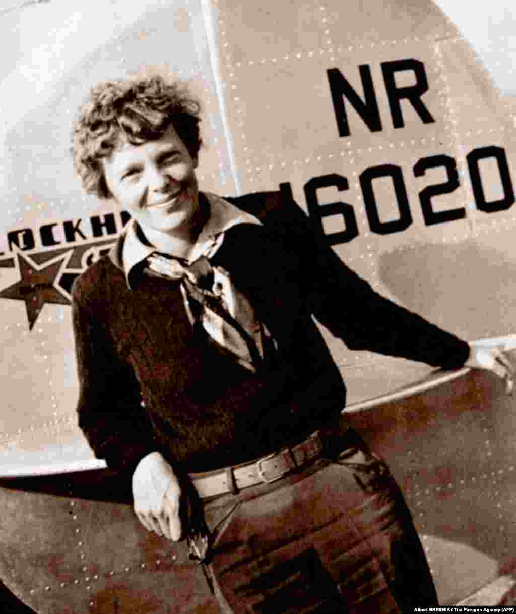 Amelia Earhart ၁၉၃၂၊ အိုလံပစ်ရွှေတံဆိပ်ဆုရပထမဆုံးအမျိုးသမီး