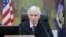 FILE - Judge Arthur F. Engoron presides over former President Donald Trump's civil business fraud trial at New York Supreme Court, in New York, Oct. 17, 2023. Authorities responded to a bomb threat at the judge's Long Island, N.Y., home on Jan. 11, 2024. Nothing amiss was found. 