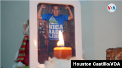 Fotografía de un manifestante nicaragüense asesinado en 2018. [Foto: Houston Castillo, VOA]