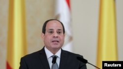 O presidente egípcio, Abdel Fattah al-Sisi