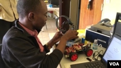 Pierre Sedi, Congolese investor, working on device to interpret brain signal into action.