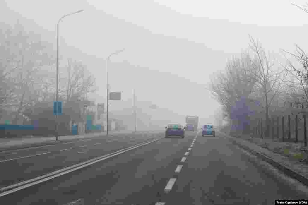 Skopje, North Macedonia, Pollution / Загадување на воздухот во Скопје