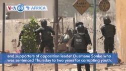 VOA60 Africa - Senegal: Army deployed in some parts of Dakar after deadly protests