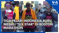 Pelari Indonesia Memburu Medali "Six Star" di Boston Marathon
