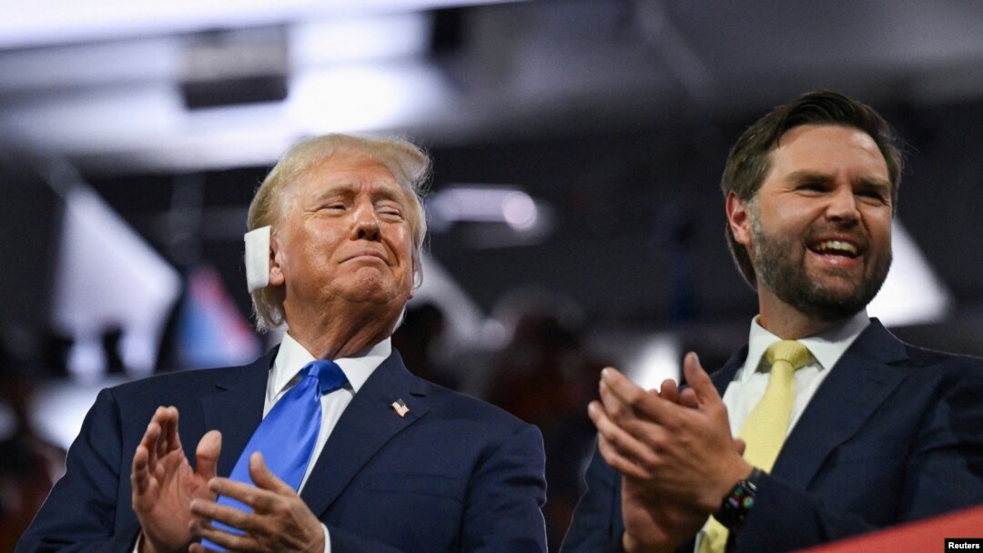 Дональд Трамп и Джейди Вэнс