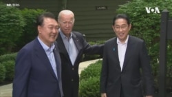 美國安顧問沙利文：美日韓峰會標誌著三方合作新時代