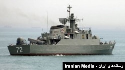 تصویری از «ناوشکن البرز» متعلق به ارتش جمهوری اسلامی ایران