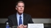 FILE - Nicholas Burns testifies before the Senate Foreign Relations Committee confirmation hearing on his nomination to be ambassador to China, on Capitol Hill in Washington, on Oct. 20, 2021.