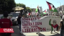 Protesti podrške Palestincima i Izraelcima