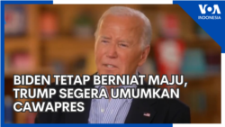 Biden Tetap Berniat Maju, Trump Segera Umumkan Cawapres