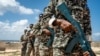 FILE - Troops take part in Somali army training in Mogadishu on March 19, 2024. 