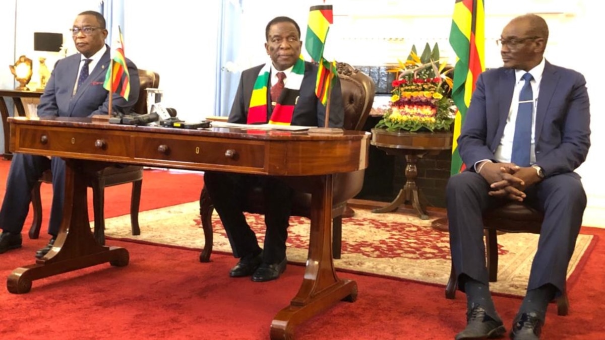Zimbabwe's Mnangagwa Appoints Son as Deputy Finance Minister in New Cabinet