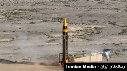 آزمایش موشک بالستیک «خبیر» یا «خرمشهر ۴» از سوی جمهوری اسلامی - آرشیو