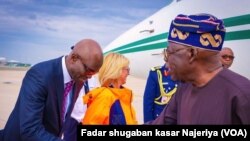 Shugaban Kasa Bola Ahmed Tinubu Da Tawagarsa Sun Isa Birnin Paris Na Kasar Faransa