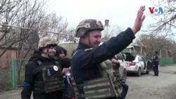 Украинската полиција евакуира деца од градот Запорожје
